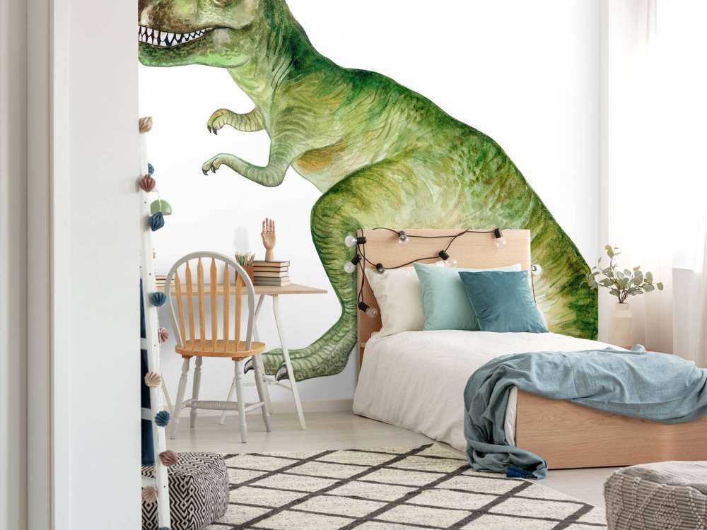 Tyrannosaurus of watercolour