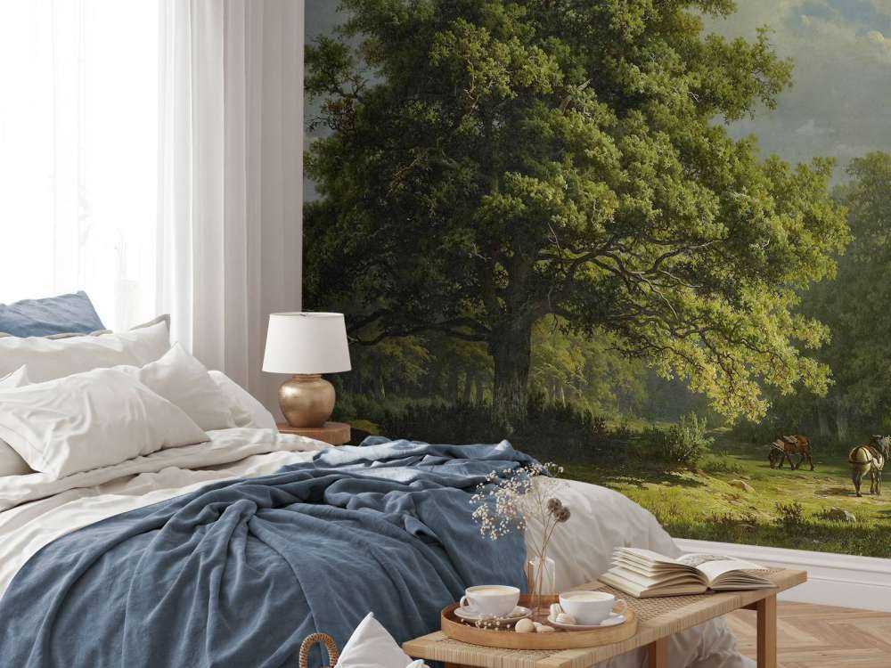 View of the Bentheim forest