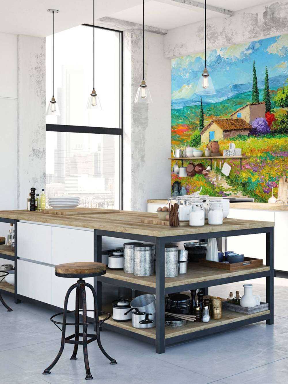 Provencal hilltop house