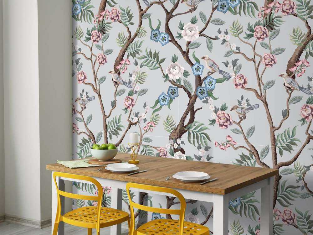 Floral pattern, pastel