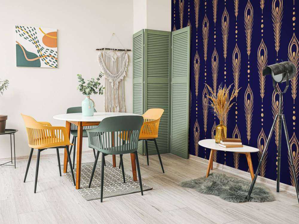 Royal Peacock Feather Parade