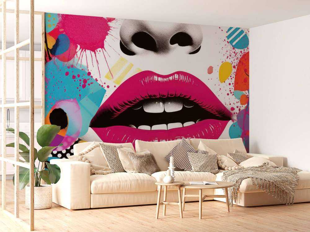 Pop Art Lips