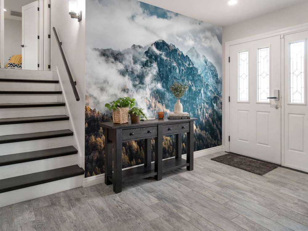 Fog in the mountains