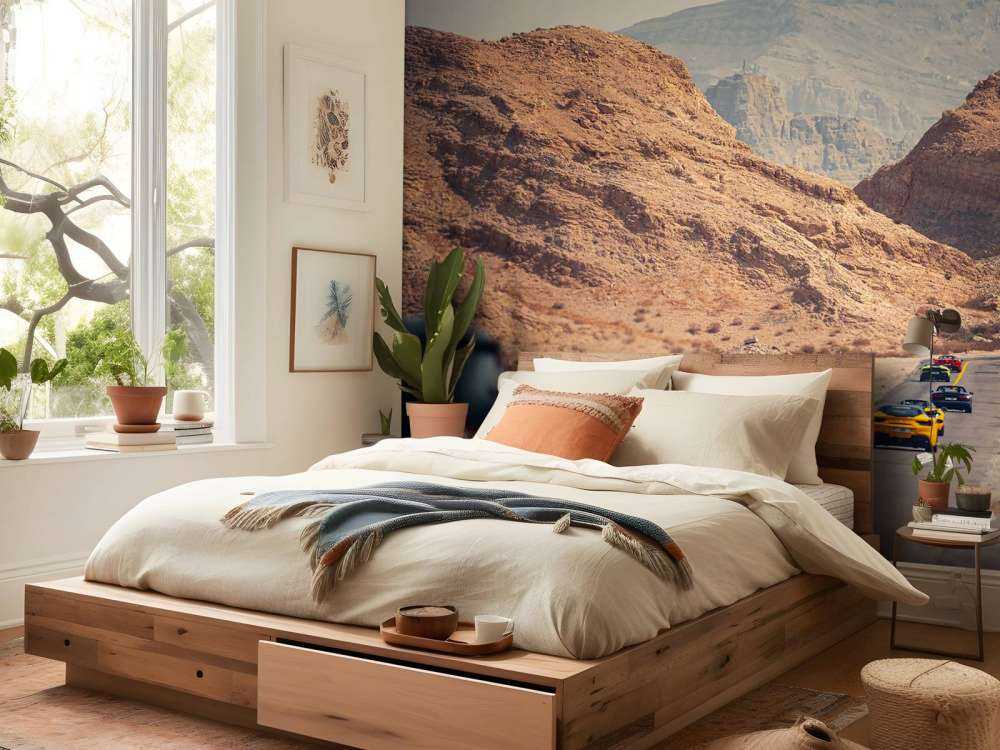 Supercars through the desert