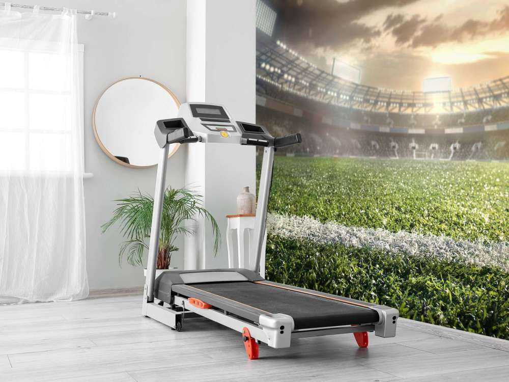 Stadium with artificial turf