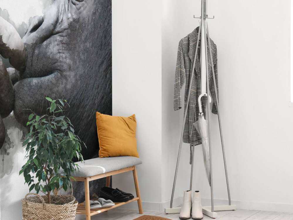 Watercolor chimpanzee