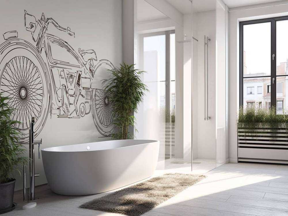 Signed vintage engine