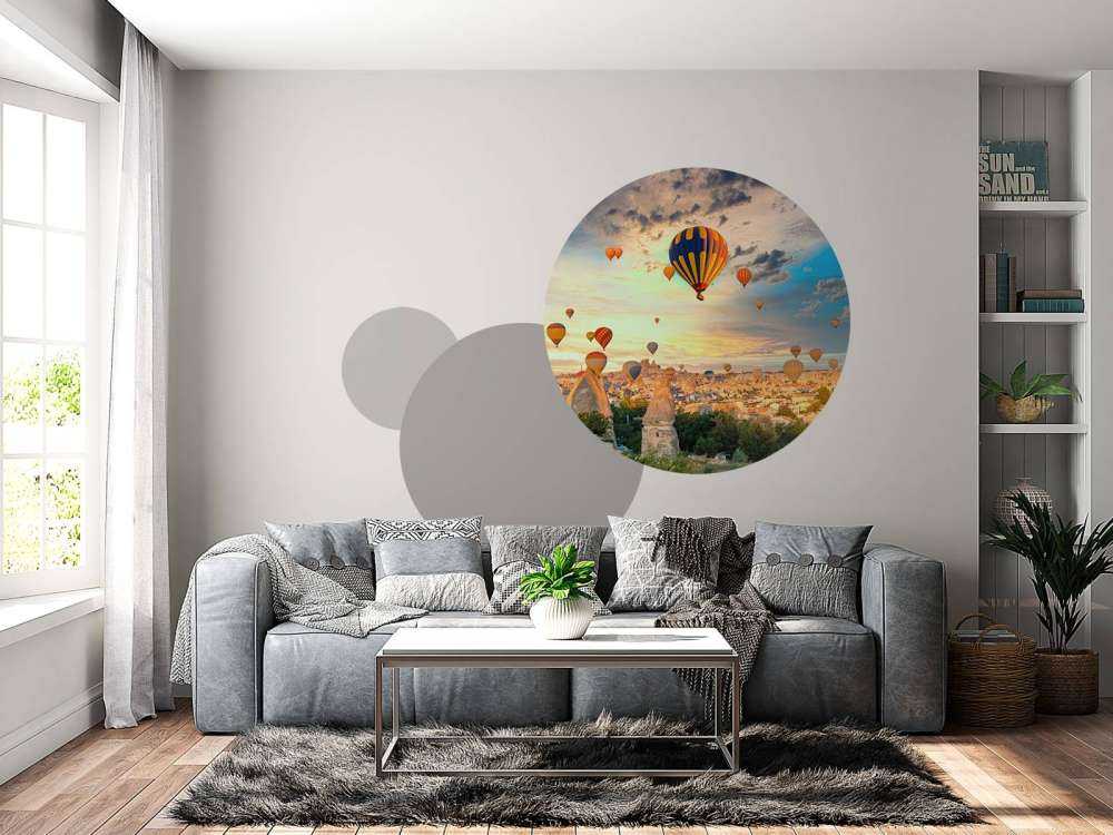 Beautiful hot air balloons