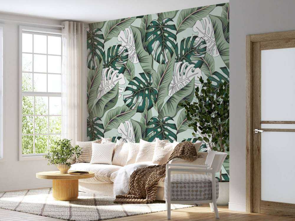 Exotic jungle plants