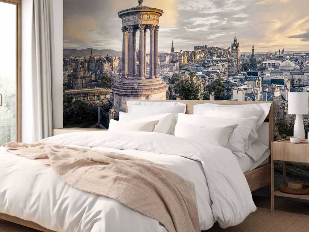 View over Edinburgh