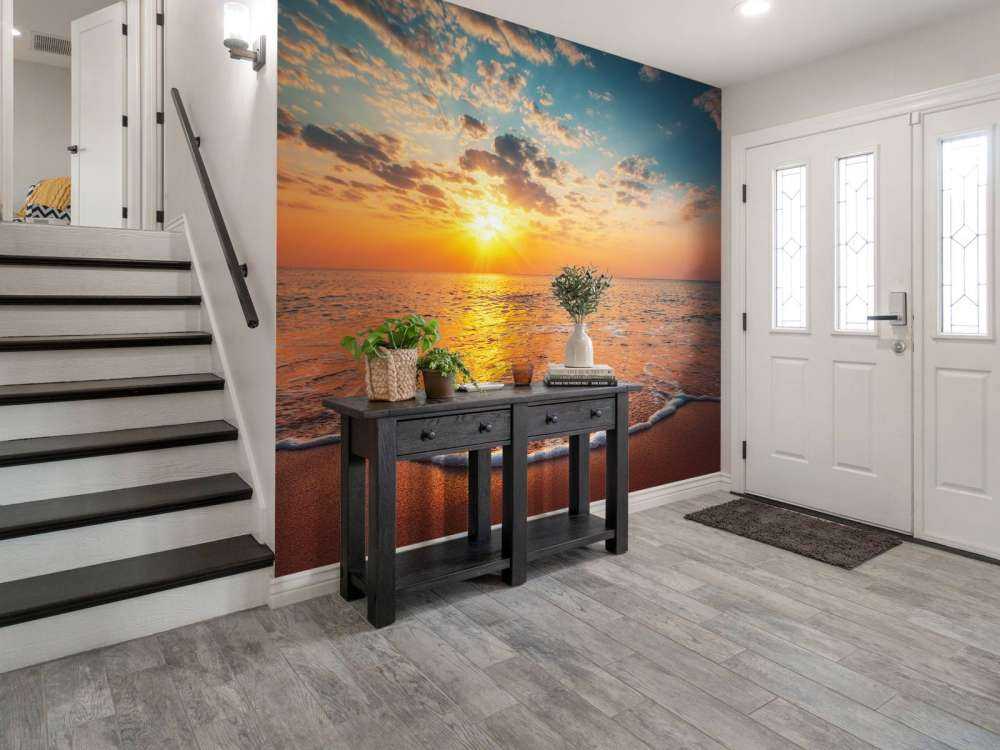 Sunrise over the sea