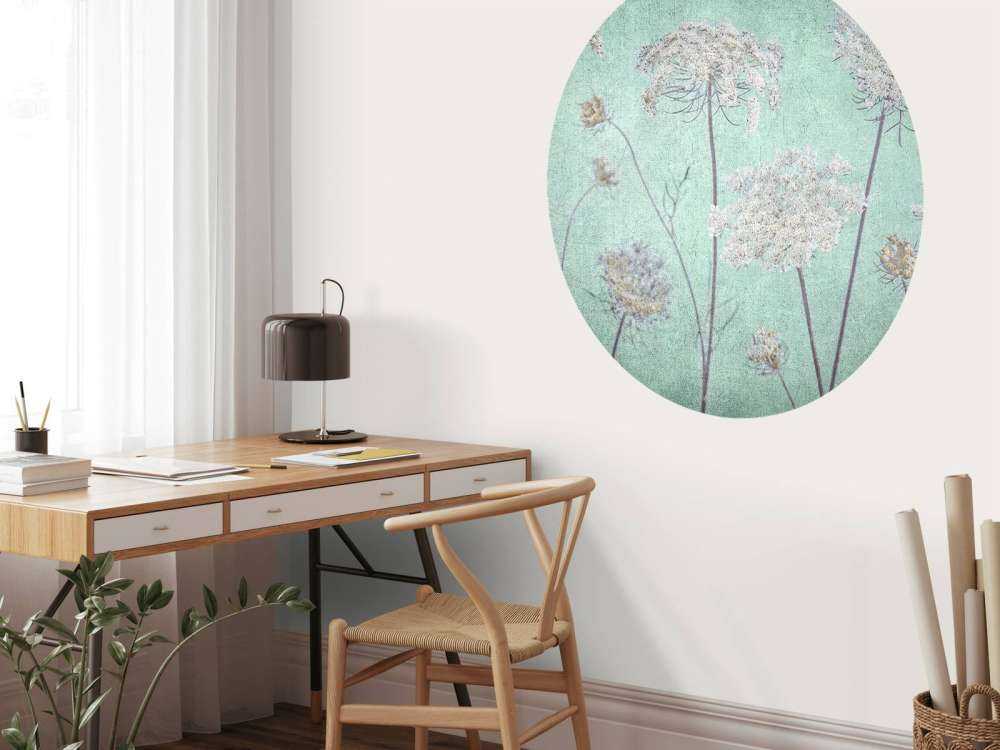 Cow parsley, dark green