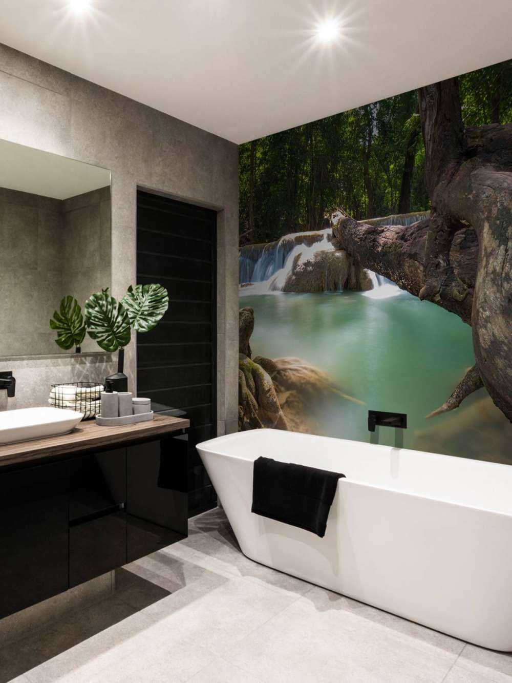 Waterfall in jungle