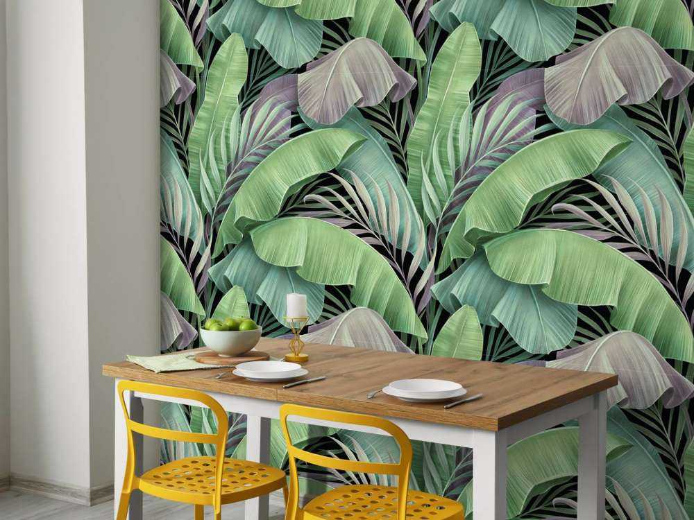 Tropical leaves