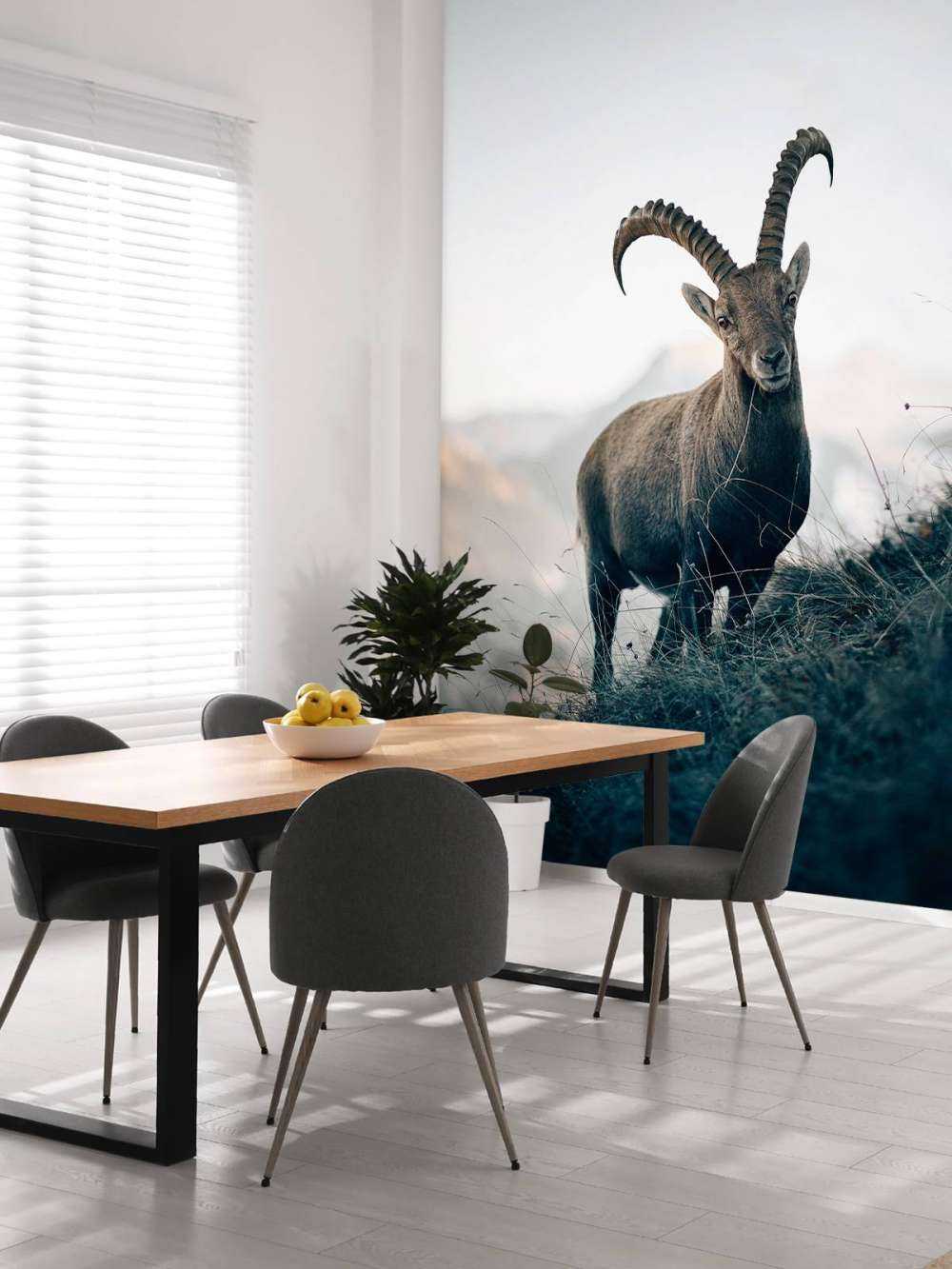 Capricorn in the mountains