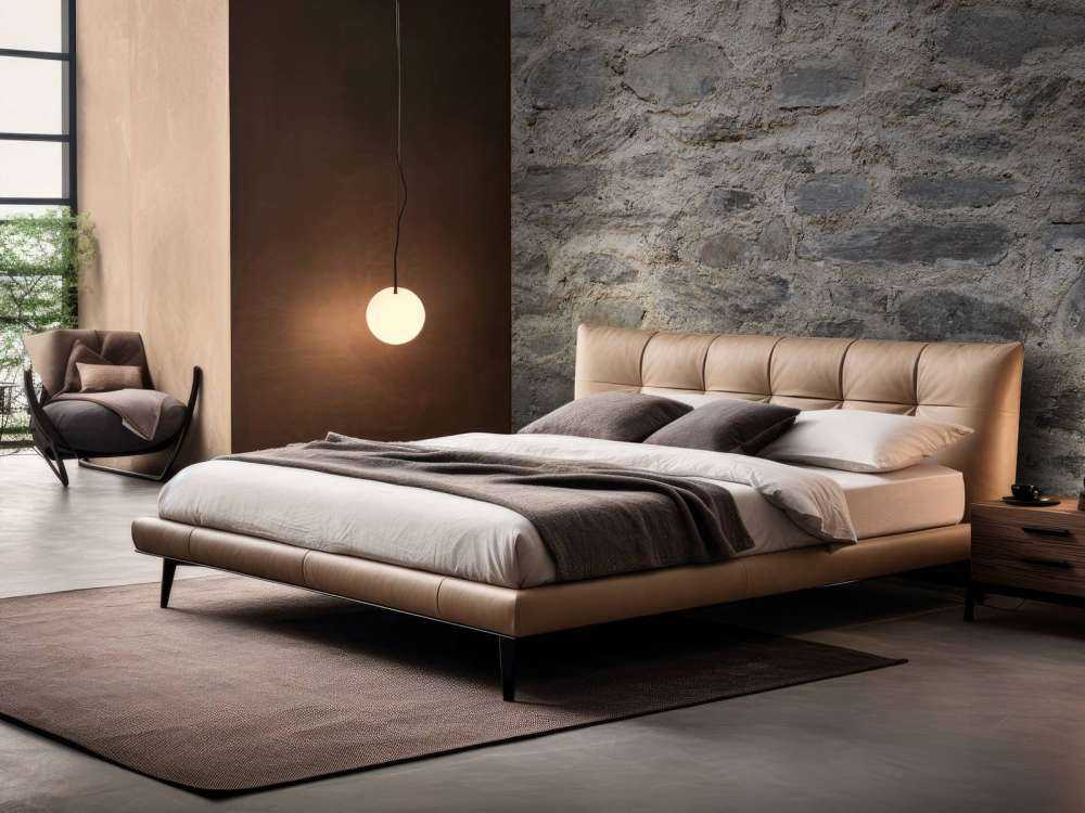 Wall with rough stones