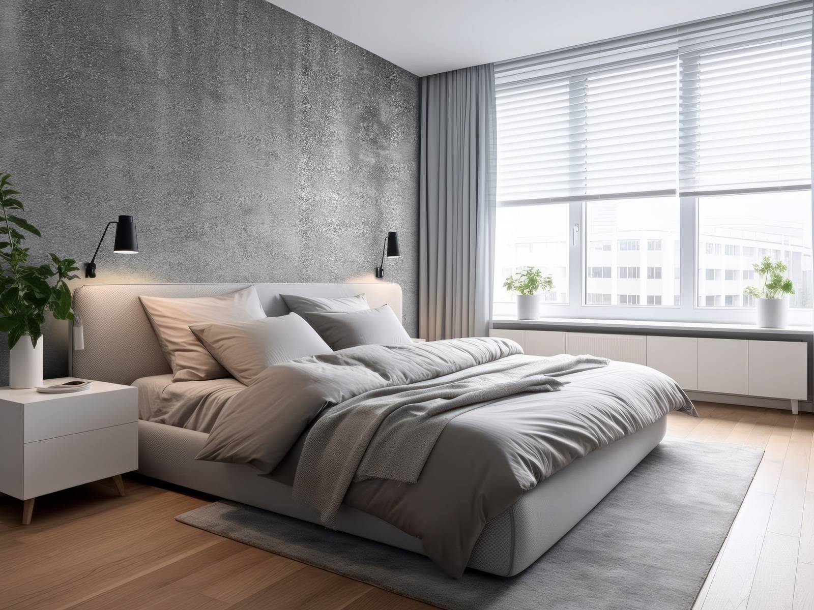 Detailed grey concrete 