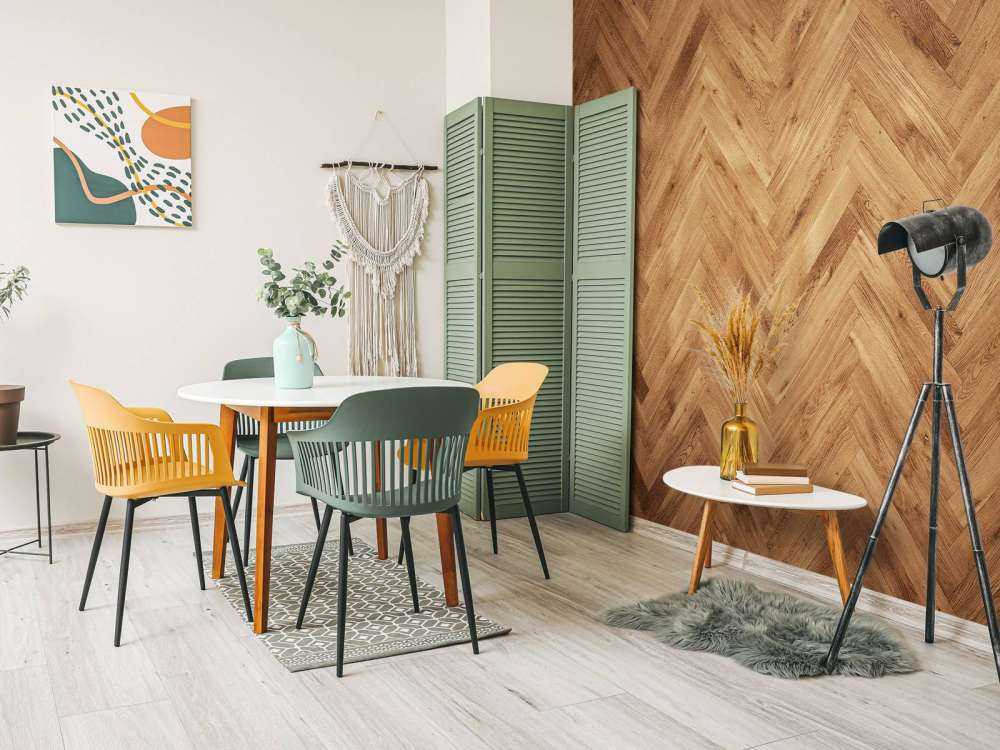 Oak herringbone