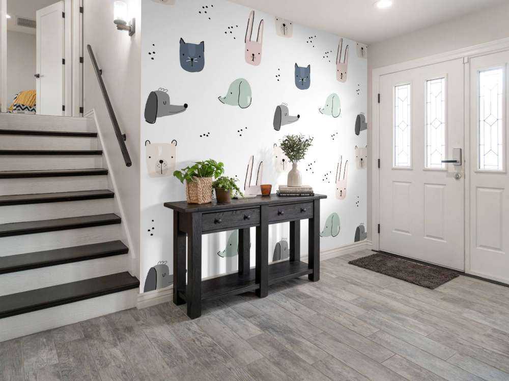 Dieren tekeningen print
