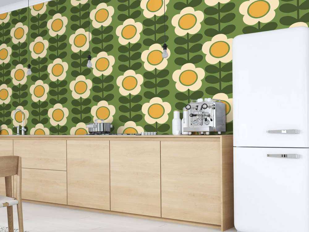 Retro daisies