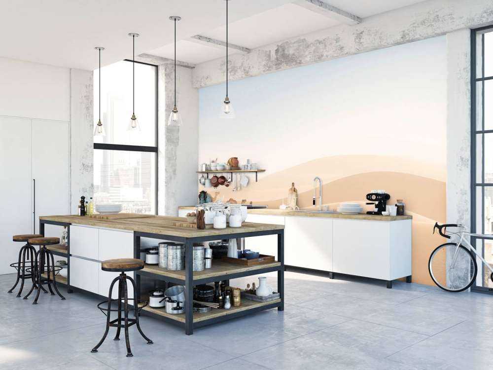 Nomad with his camels