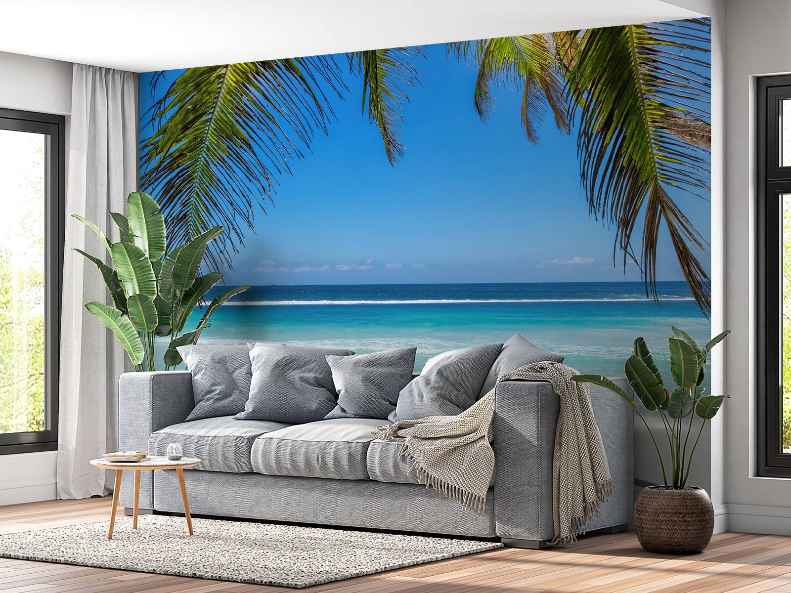 Beach under the sea