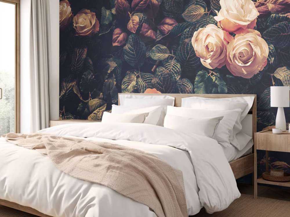 Vintage rose bush