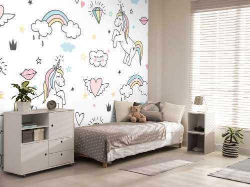 Unicorns with hearts