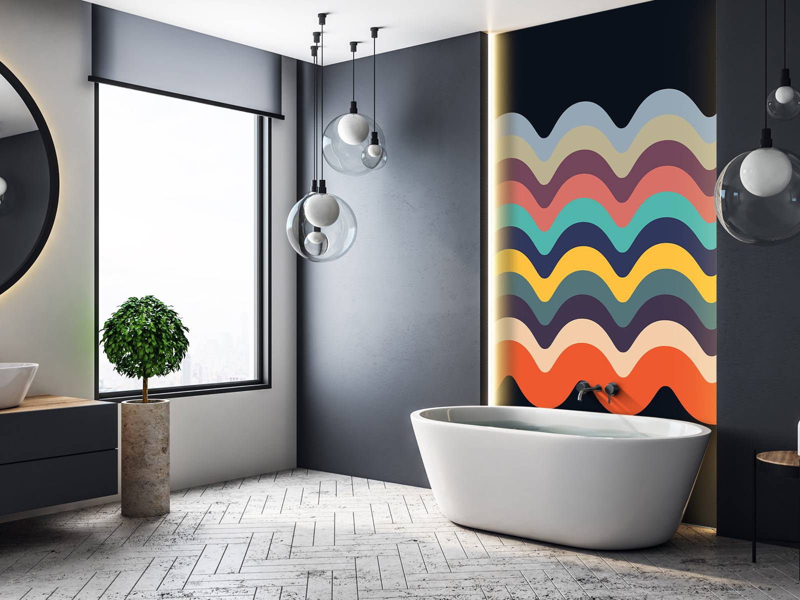 Wavy line