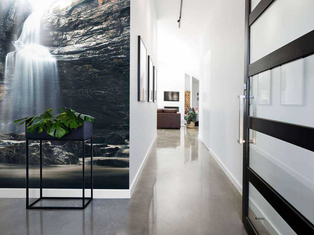 Cave with waterfall