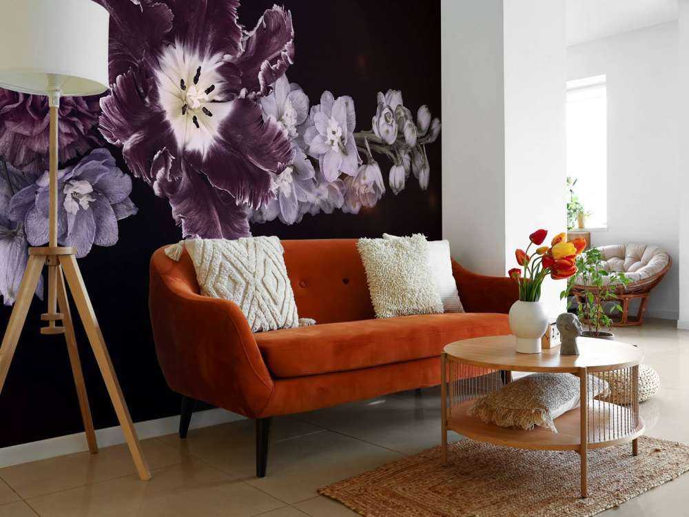 Bloemen boeket donker