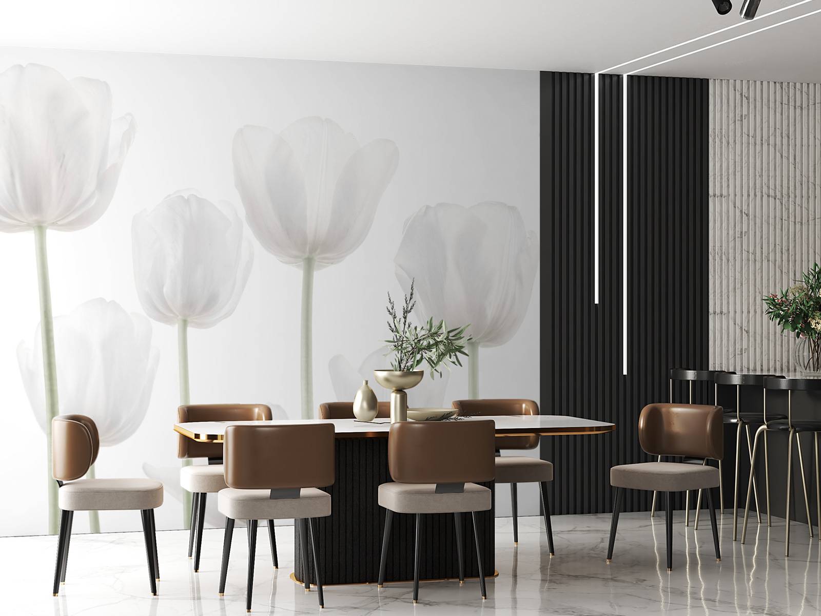 White Tulips