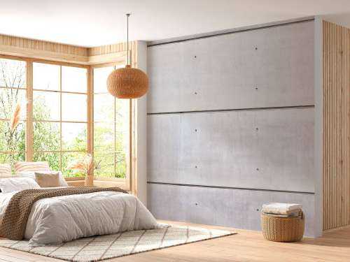 Horizontal concrete 