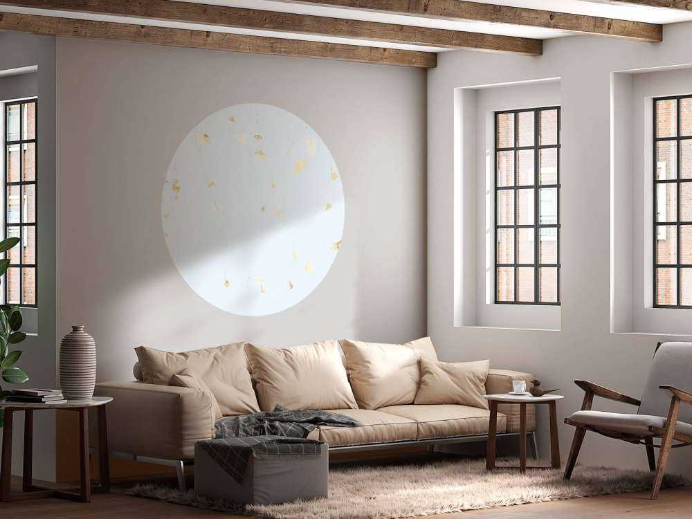 Hawthorn branches - baby blue