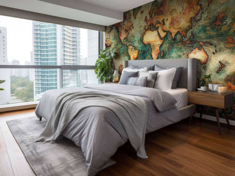 Vintage Historical World Map