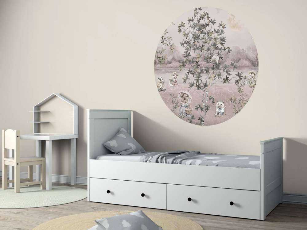 Vintage Animals - Pink