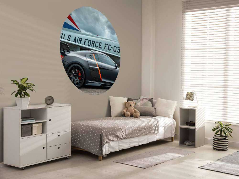 Audi R8 in stealth style