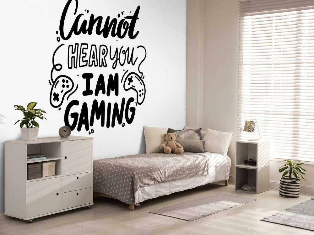 Can't hear you, gaming