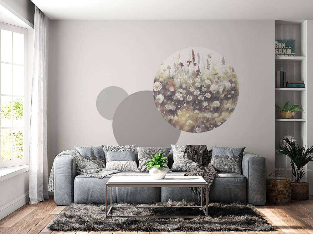 Lush Greenery of Summer Golden Brown