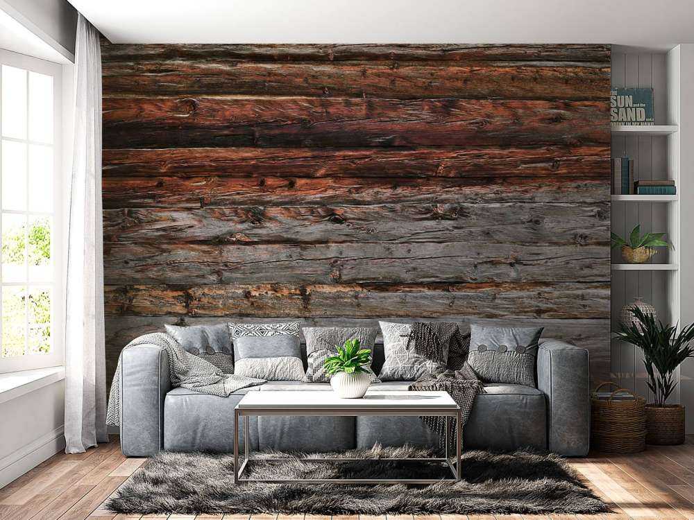 Dark weathered wood