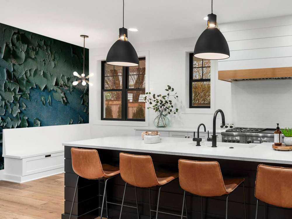 Weathered paint wall