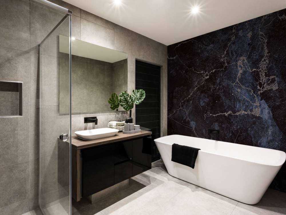 Dark marble
