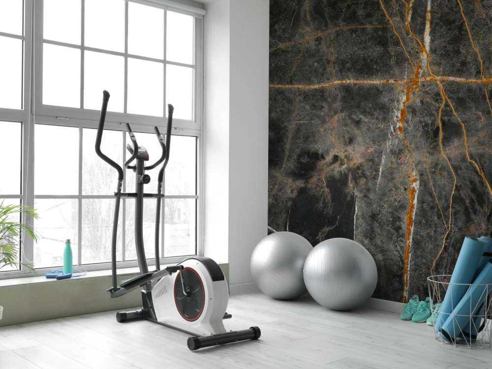 Dark marble with copper shades