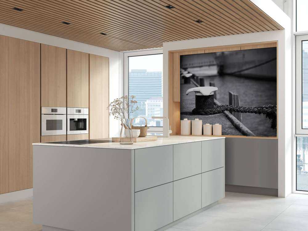 Moored passenger ship  