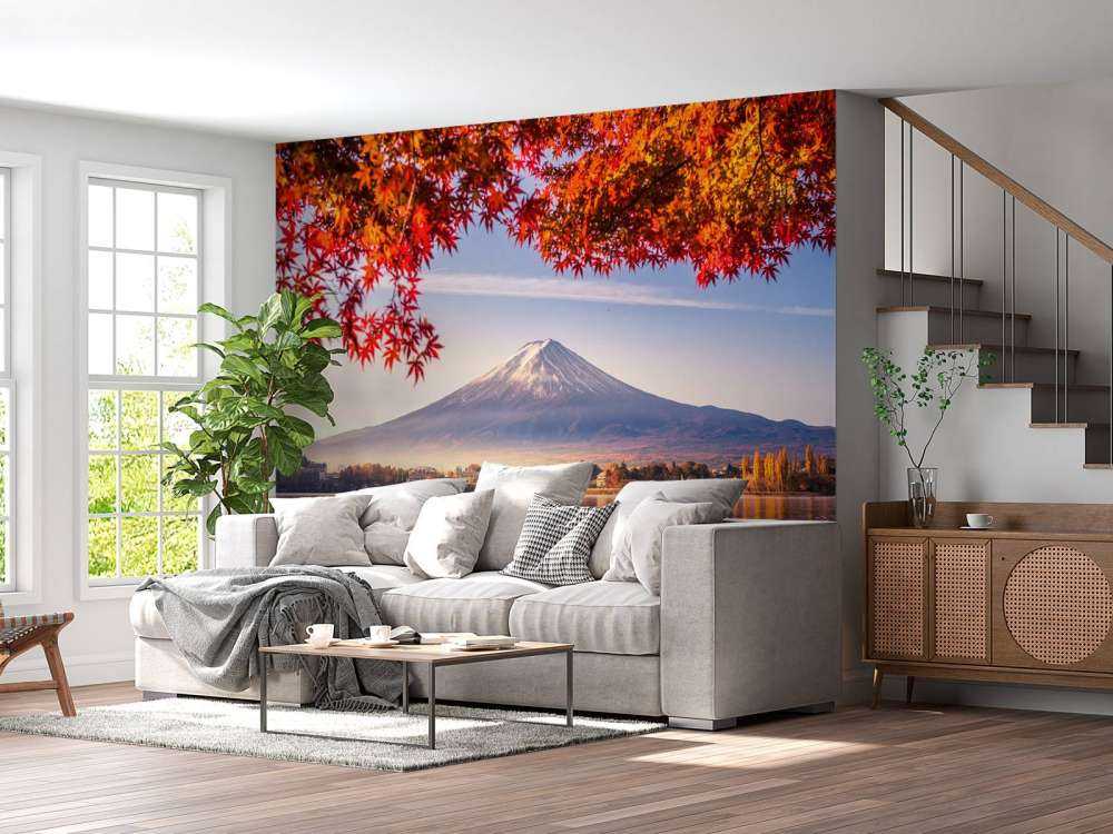 Mount Fuji in autumn