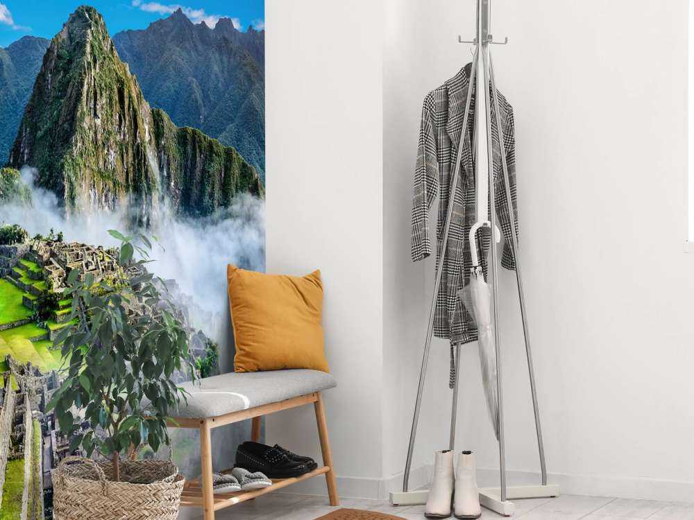 Machu Picchu in the fog