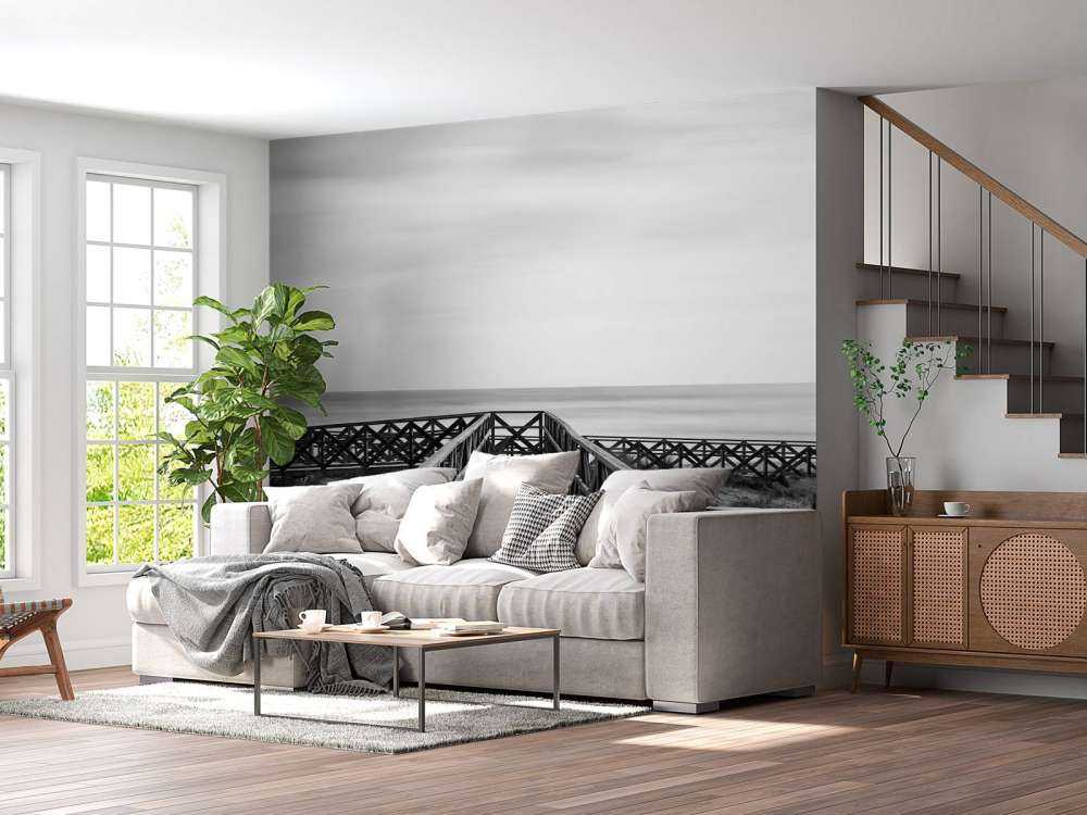 Footbridge to the beach