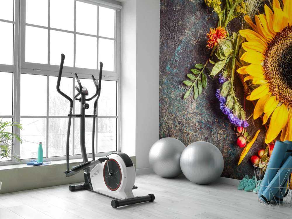 Floral autumn statue