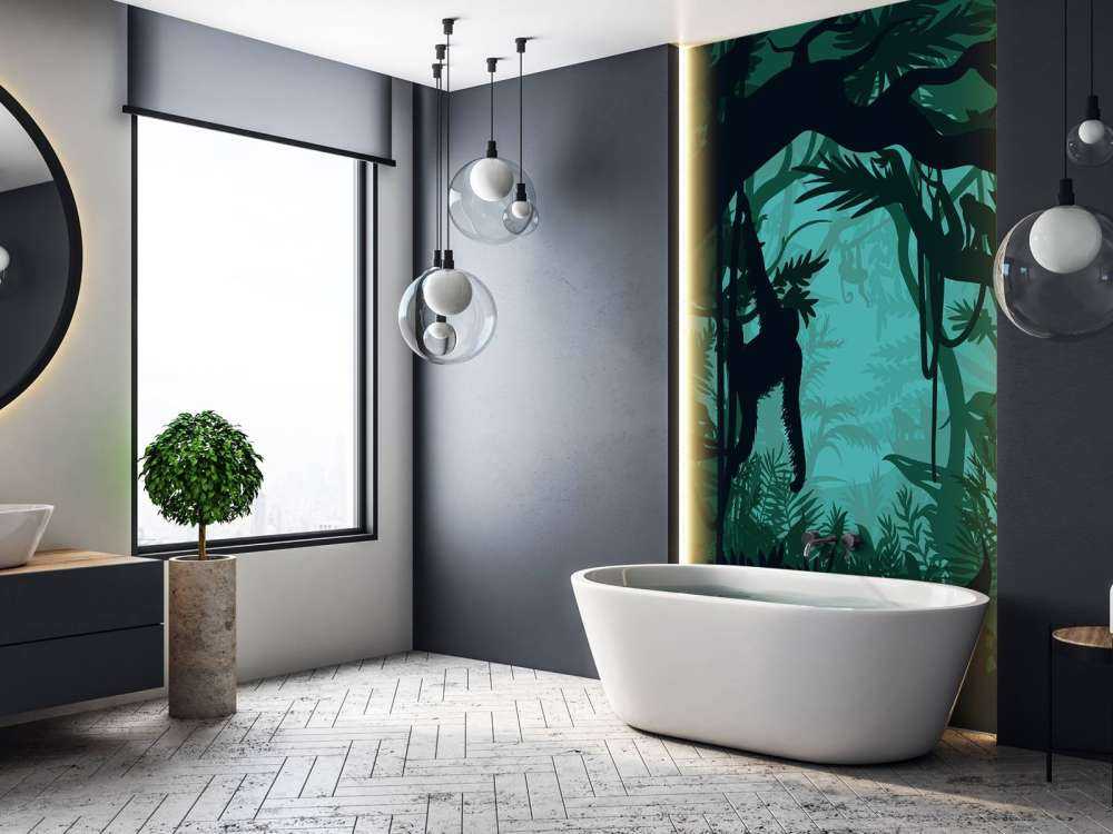 Monkey in the jungle