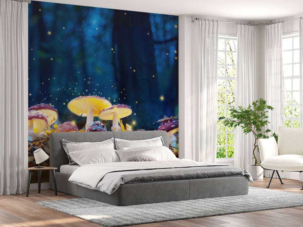 Mysterious fly agarics